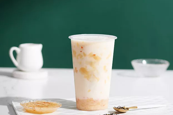 花壹豆沙牛乳