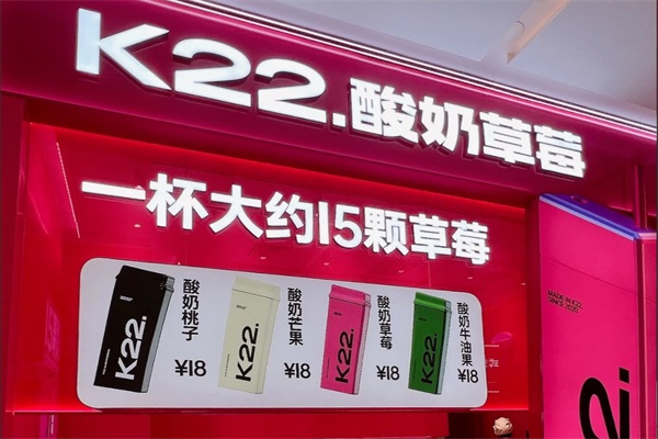 K22.酸奶草莓加盟费用明细表