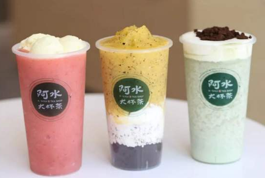 阿水大杯茶加盟需要投资的多少钱?10万起便可以开一家加盟店