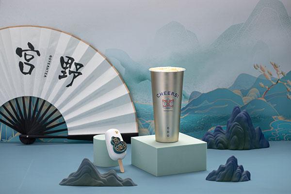 宫野奶茶加盟店的口碑怎么样？好评不断+超高人气国风茶饮势不可挡