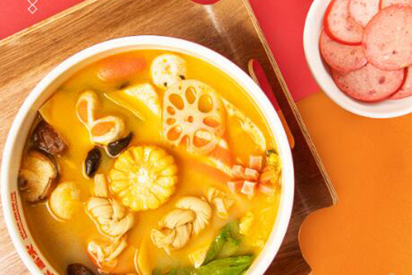 落舌麻辣烫冒菜加盟费_1-2人+10平方即可开店