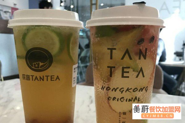 TANTEA探客奶茶加盟店