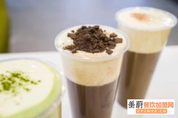 中档奶茶店加盟店