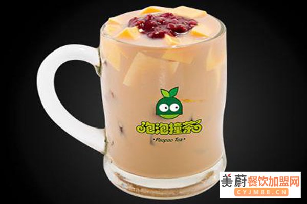 泡泡撞茶奶茶加盟费