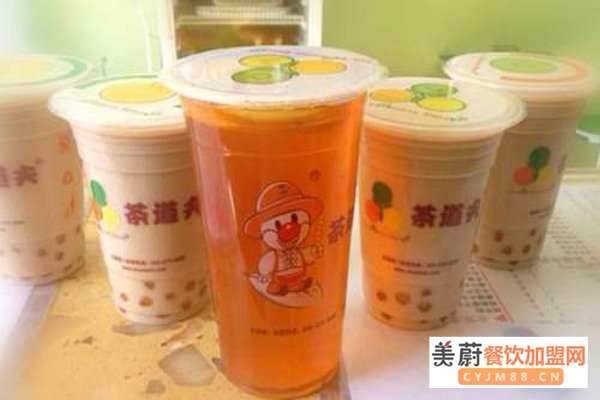茶道夫奶茶加盟费