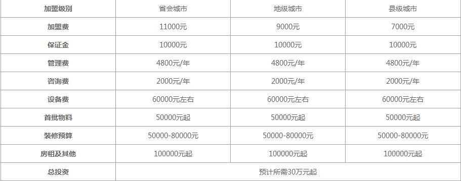 开设45平方米蜜雪冰城的费用是多少？