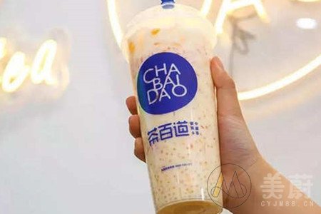 茶百道奶茶加盟